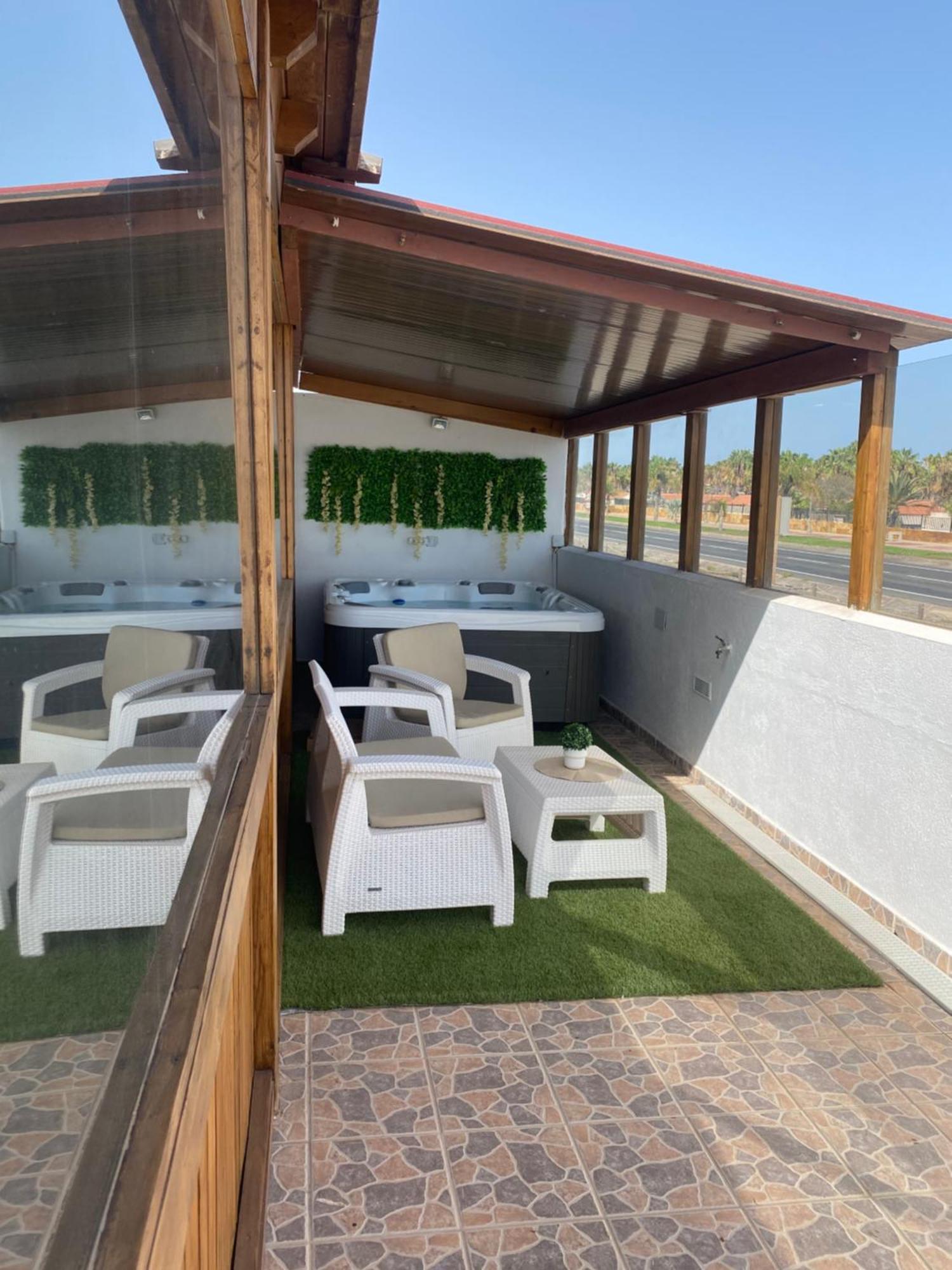 Beach Villa Private Heated Pool Caleta De Fuste Exterior foto